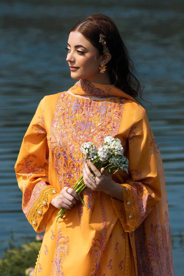 3 Piece – Digital Printed Embroidered Suit – 42501646